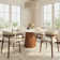Farmhouse Kitchen Table Round Dining Table Circular For 4/6/8 Gullu Modern