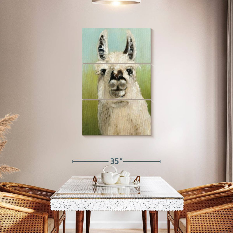 Brampt Who's Your Llama, 45" H x 28" W