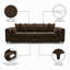 4 Seater Chenille Sofa-1011895489