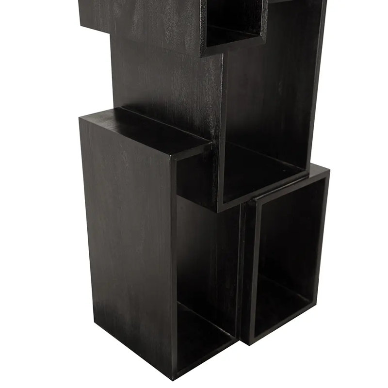 Lincoln Solid Wood Geometric Bookcase