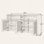 Buffet Mid-Century en rotin de style Mid-Century-133702660