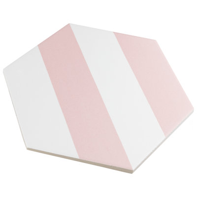Porto Capri Hex 8.63" X 9.88" Porcelain Geometric Floor and Wall Tile