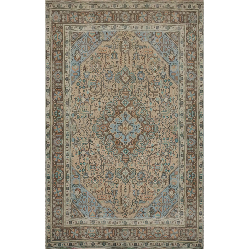 Tapis traditionnel rétro 6 x 9
