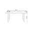Bureau rectangulaire en bois massif brun noisette-1741027983
