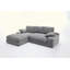 Canapé Boneless en forme de L, canapé modulaire, canapé de style minimaliste, canapé rembourré-117542385