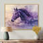 Lavande, rêve, cheval, harmonie I - cheval, art mural-121571070-121571067-121571071
