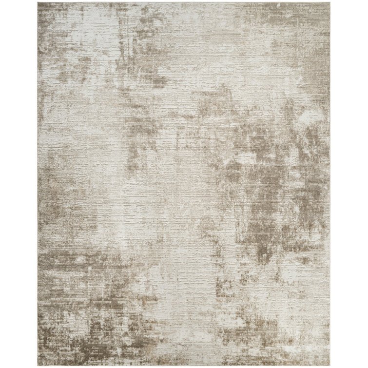 Mathews Ivory Taupe Modern Indoor Rug