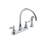 Windemere Two-Handle Kitchen Sink Faucet with Side Sprayer, 3-Hole Kitchen Faucet-17384716