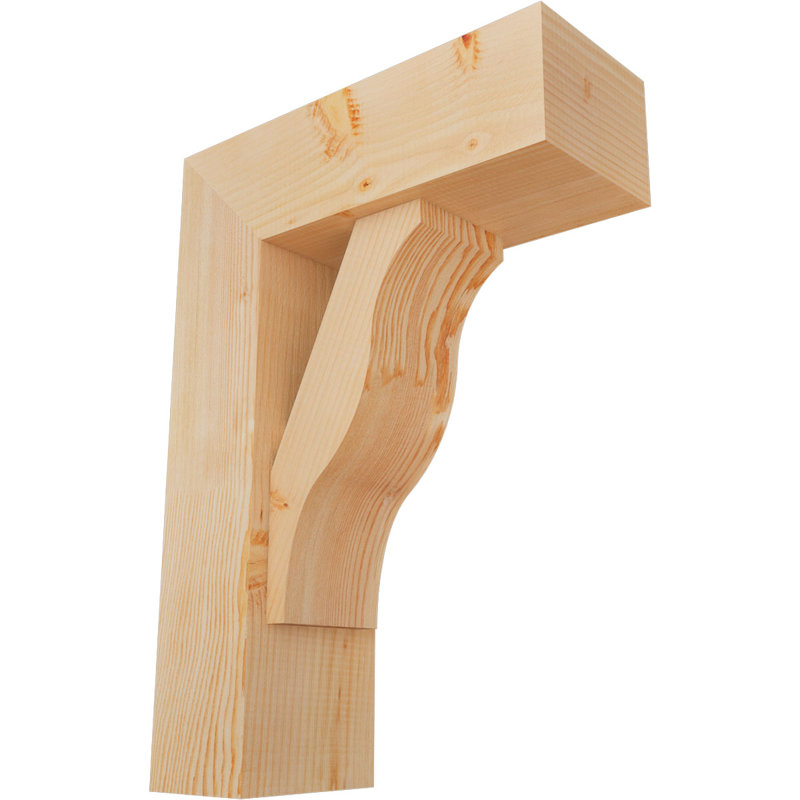 Support Funston Block avec support décalé, 28 x 20, Sapin Douglas de l 7 1/2 (lisse)