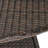 Patio Dining Table Rd, 48"X48"X28.25", Brown, Pe & Iron, Water , Stylish Outdoor Furniture Rd Table, 48" Diameter, 28.25" Height, Brown , Iron Frame,