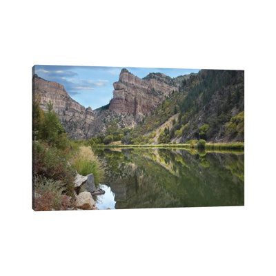 Colorado River, Glenwood Canyon, Colorado 1 Piece Wrapped Canvas Wall Art