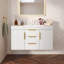 Meuble-lavabo mural flottant 36 po avec 2 tiroirs 36 po-131703922