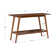 Charlotte 47” Wood and Console Table with Shelf
