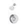 Birch HydroMersion Single Handle Shower Trim Kit with Escutcheon