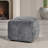 Heirloom Velvet Upholstered Floor Cushion Pouf-100215033