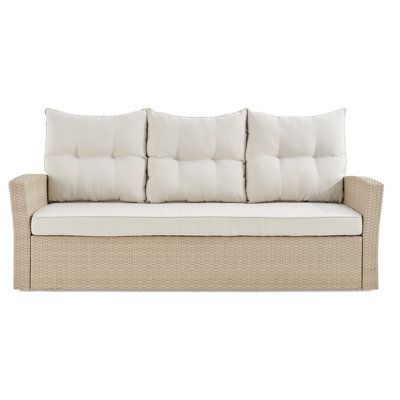 177.8cm Wide Patio Sofa with Cushions