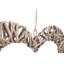 Halesowen Wicker Heart Shaped Hanging Sculpture-2051379188