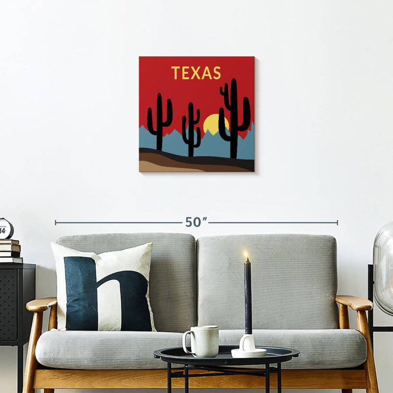 Nicci Western Texas, H 20 po x l 20 po