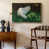 Toile avec cadre flottant or est en rupture de stock