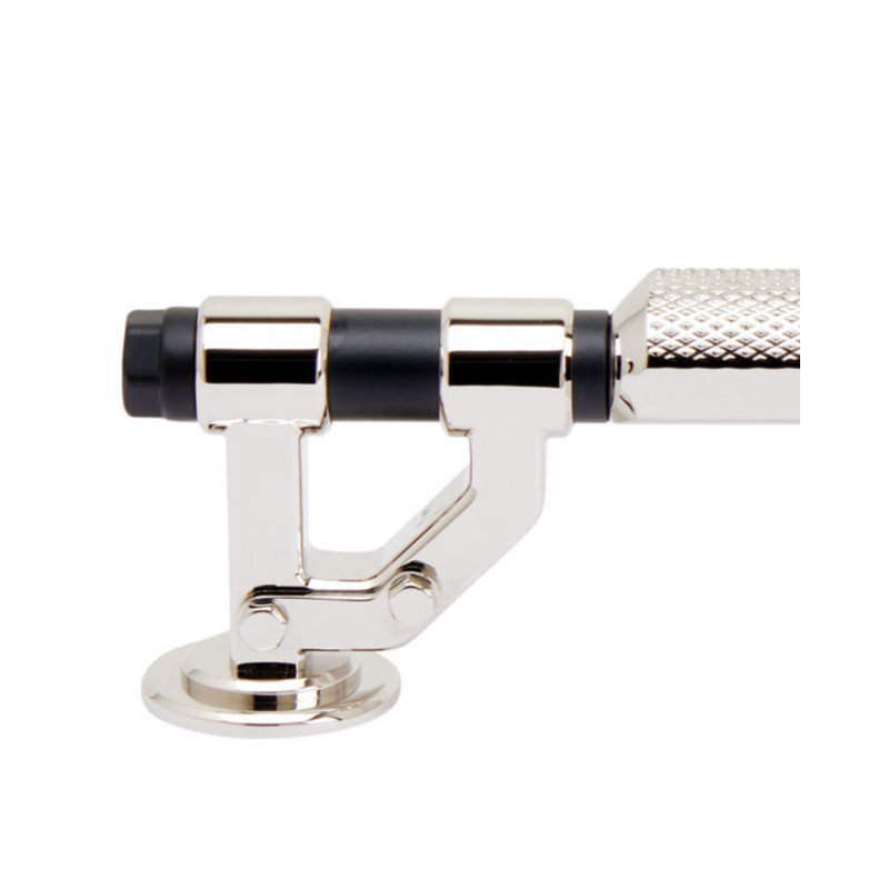 Industrial Appliance Pull, Polished Nickel