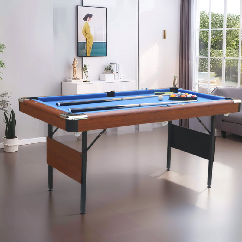 iYofe 5.5' Pool Table, Blue