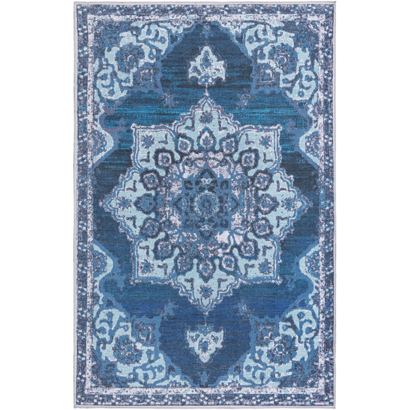 Aten Oriental Indoor Rug, Rectangle 5'11" x 9'