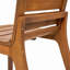 Ensemble de salle à manger d'extérieur 7 pièces en bois d'acacia, table rectangulaire de 180 cm avec 6 chaises à dossier à lattes, mobilier de patio ergonomique et incurvé