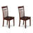 3 Piece Dining Set Contains a Rectangle Dining Room Table with Butterfly Leaf and 2 Wood Seat Chairs, 32x54 Inch, Mahogany-1406742637-1456323907