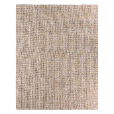 Tapis gris en peau de daim tissé à plat Brad / sable / gris fumé