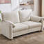 Canapé Cloud Comfort, causeuse en chenille de 71 pouces, siège de chambre à coucher moderne