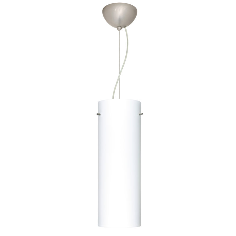 Tondo 1 - Light Single Pendant, Satin Nickel