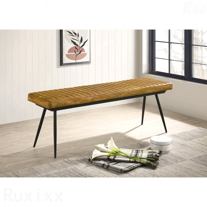 Banc latéral - Siège à coussin capitonné
