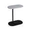 Darrett 30cm W Metal Bedside Table-986708219