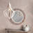 Hillyard 1 - Light White Single Pendant
