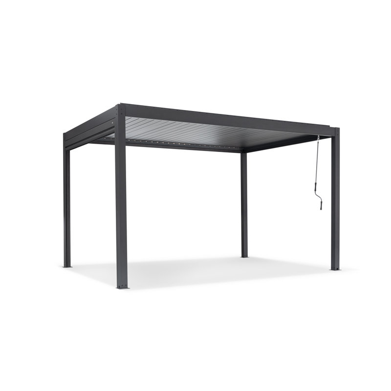 3.6 X 4 Aluminum Pergola With Lights