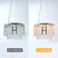 Lustre en cristal de style moderne