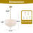 5 - Light Dimmable Fabric Drum Chandelier With Crystal Accent-1401581485