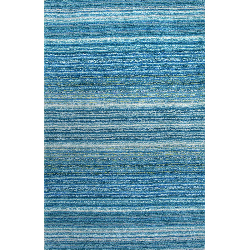 Moskell Striped Hand Woven Area Rug, Rectangle 244 x 305cm