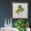 Toile encadrée pressée «Clover II» de qualité supérieure - prête à être accrochée-477127866-477127865