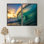 Hawaiian Waves Surf Dream II - Paysages Hawaii, art mural 2 panneaux
