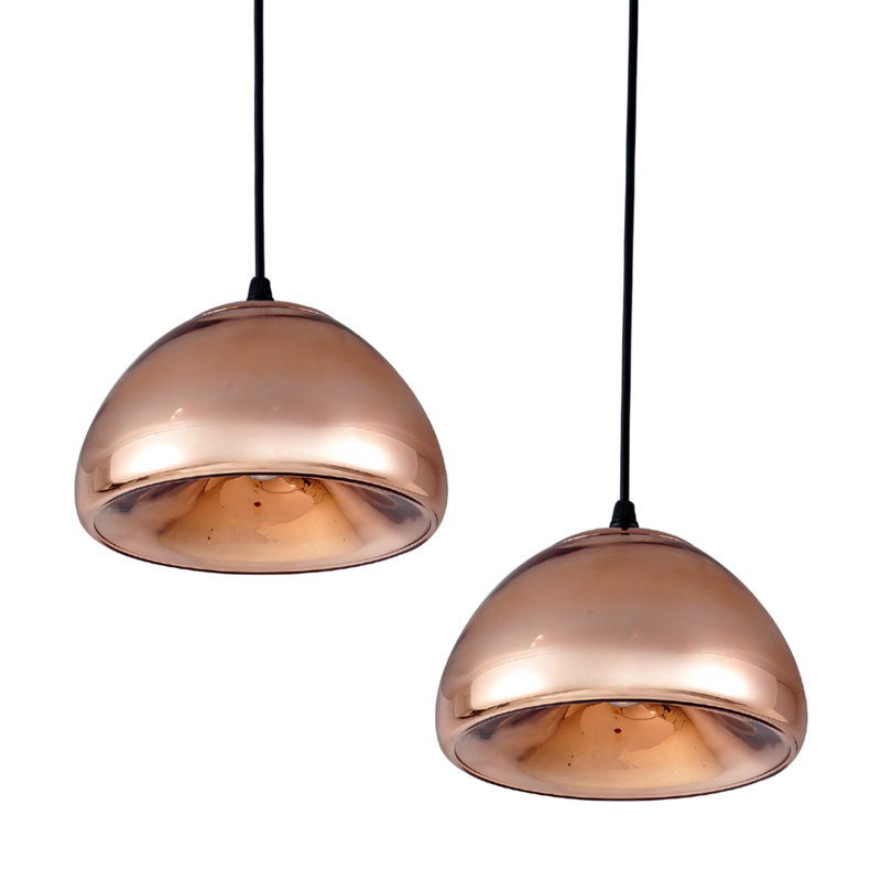 Bohdie 1 - Light Teardrop Pendant, Copper