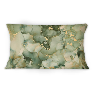 Coussin 12 "x 20" Green Luxury