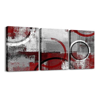 3 Piece Wrapped Canvas Wall Art
