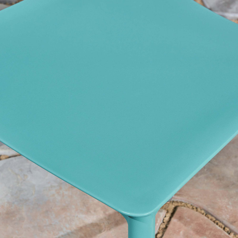 Ensemble de 2 sièges de salon élégants, chaise d'appoint tendance, Sarcelle