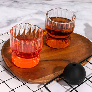 Wrought Studio Vintage Glass Cup,1 Pcs Creative Drinking Glasses