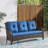 Tonry 75" Wide Outdoor Patio Sofa with Cushions-90763030-88609911