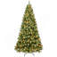 Arbre de Noël 7 pi en PVC pré-éclairé avec 400 lumières UL, 1072 pointes, fil de mémoire à dépliage automatique, assemblage facile avec support en métal stable - arbre de Noël artificiel complet-833388440