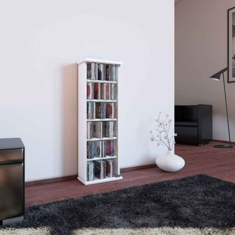 91.5 cm H Multimedia Storage, White