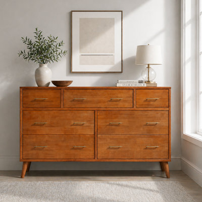 Commode double 7 tiroirs Imre