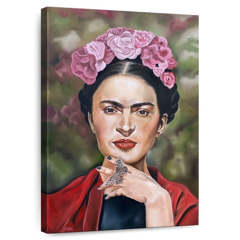 Leisha I Was Born A Painter, H 39 po x l 26 po